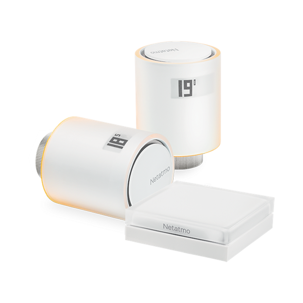Netatmo Starter Pack - chauffage 2 têtes + 1 relais Netatmo