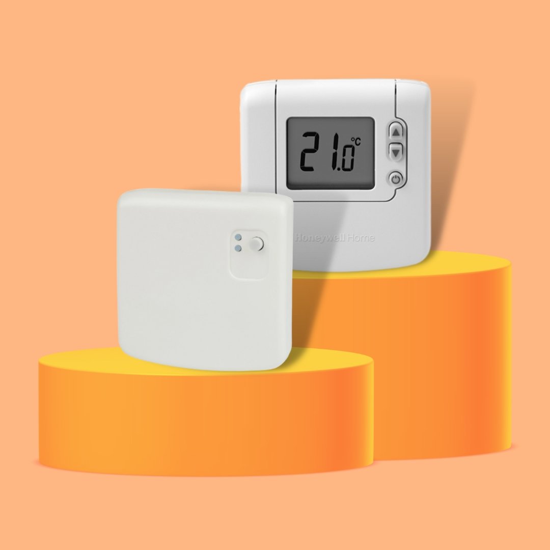 Thermostat radio à piles DT92A - Thermosia - Honeywell