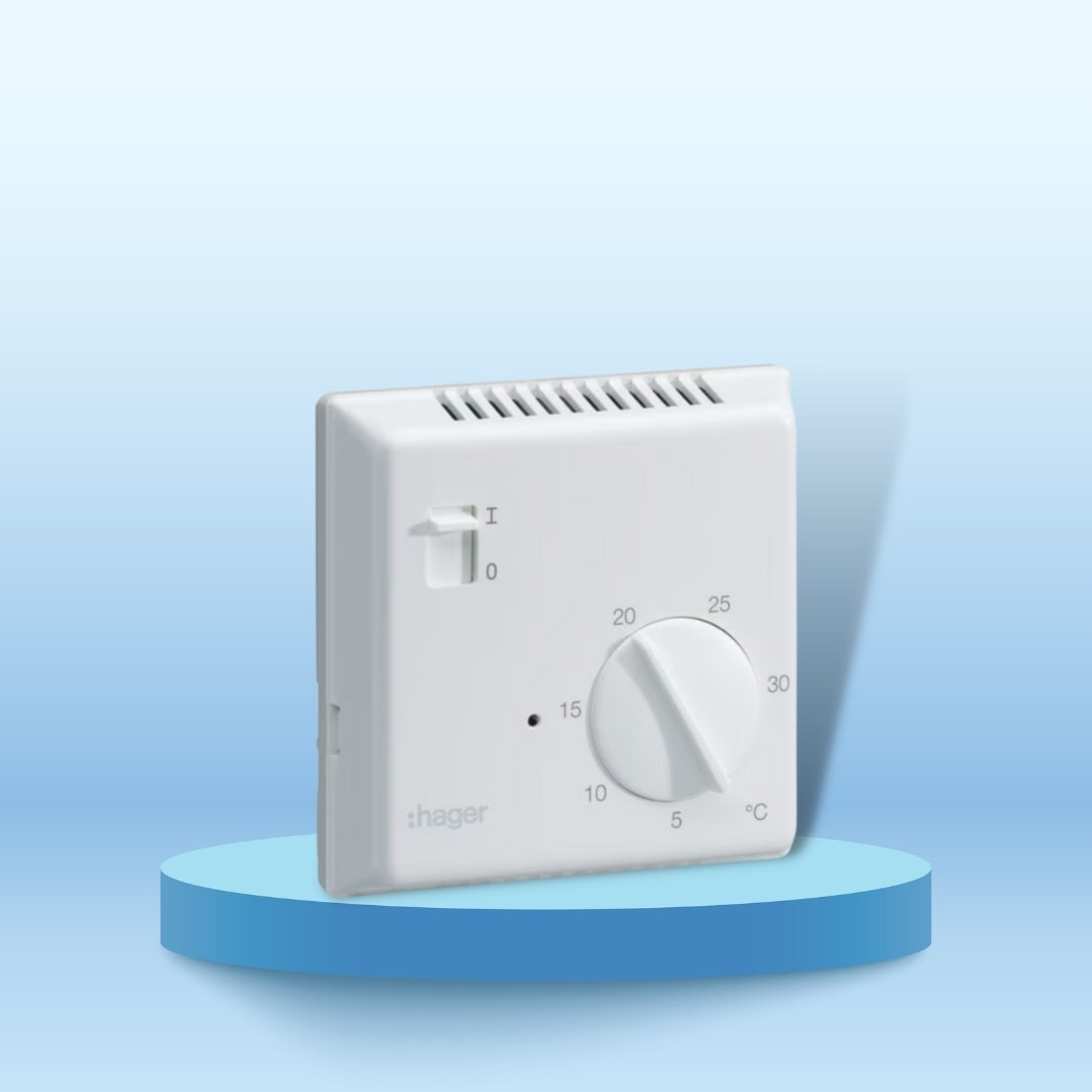 Thermostat simple électronique - Thermosia - Hager